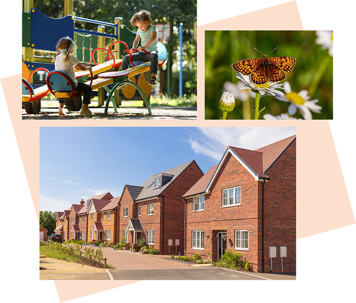 Collection of images showing the key features the scheme aims to deliver